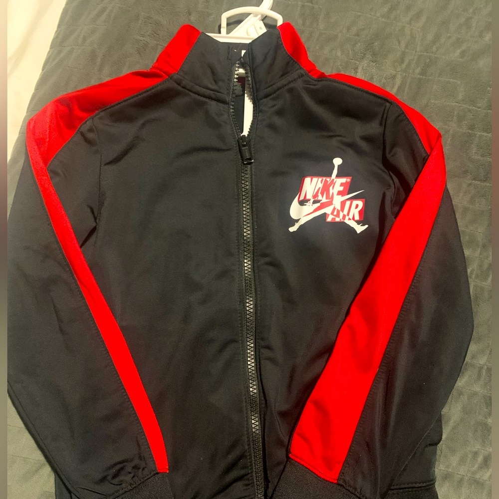 Nike Jordan Zip Up Pants and Jacket Set, size 6